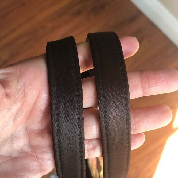 Vintage Papillon ￼ Embroidered handbag butterfly, lily pad ￼ - Picture 9 of 9